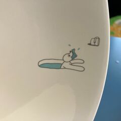 【非売品/中古】ミスタードーナッツ　ピングー　お皿の画像