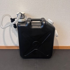 瑞穂化成 扁平缶 ノズル無 20L ブラック 0207BK 両口...