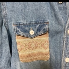 ポケットが可愛い〜シャツの画像