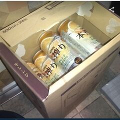 本搾りオレンジ　1ケース（500ml）