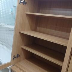 ※値下げ致しました。【ドリーム尾浜店】 2枚扉キッチンボード　 の画像