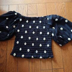 オフショルダー　カットソー　2枚セットの画像