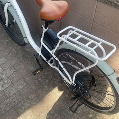 リサイクルショップどりーむ荒田店 No1489 電動アシスト自転車　AirBike　２６インチ　２０２４年モデル　鍵　バッテリー付属　美品　の画像
