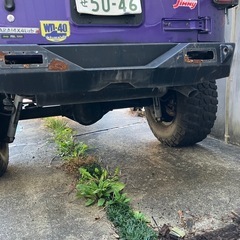 jkラングラーリアバンパーの画像
