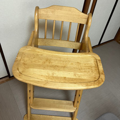 【差し上げます】ベビーチェアの画像