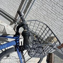 壊れた？自転車の画像