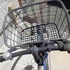 壊れた？自転車の画像