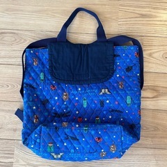 【決まりました】ハンドメイド 昆虫柄A4サイズリュック