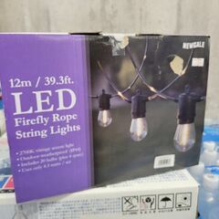 NEWGALE 12m LED ファイヤーフライロープ ストリングライト 楽天市場】【レビュー300円割引特典】ストリングライト LED