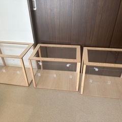 ハムスターアクリルケージ3台の画像
