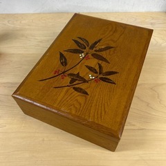 木製　文箱　小物入れ　木箱　道具箱
