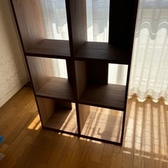 木製カラーボックスの画像