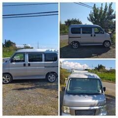 ★実動良好・車検とりたて8/10！アクティ　バン，オートマ，4WD．バモスホビオ顔，地デジTV，ETC付の画像