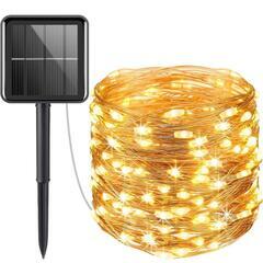 ソーラー LED ストリングライト イルミネーションライト 20...