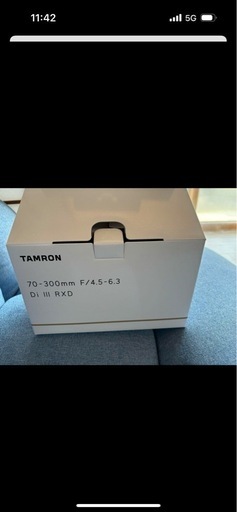 TAMRON 望遠レンズ　SONY　カメラ