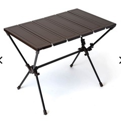 【1度のみ使用】キャンプテーブル、ワークマン、折り畳みの画像