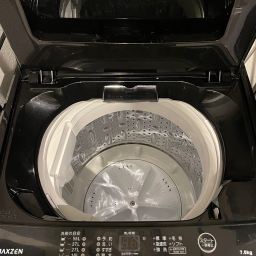 MAXZEN 全自動洗濯機 7kg