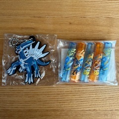 【決まりました】ポケモン 鉛筆キャップ＆キーホルダーセット
