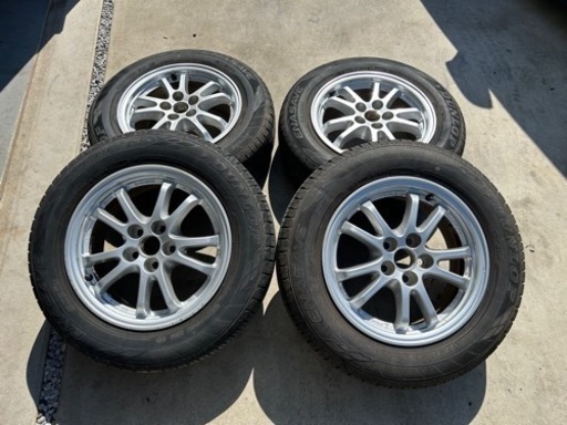 2022年製,バリ山,4本　50プリウス純正ホイール タイヤ付4本セット
