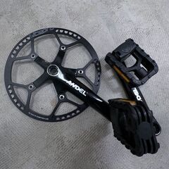 14インチ折りたたみ自転車から取り外した純正部品一式を差し上げます！の画像