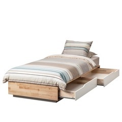 IKEA MANDAL マンダール　シングルサイズ ベッドフレー...