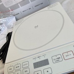 美品 ！　IH調理機器  siroca シロカ SI-C121   IHパネル IH IHコンロ IHプレートの画像