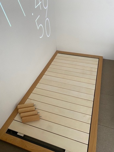 無印良品　ベッドフレーム　マットレス