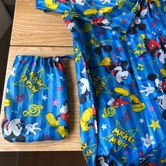 子供用　ミッキーマウス　かっぱ　カッパ　レインコートの画像