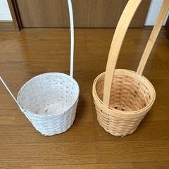 お花用のカゴの画像