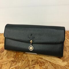 【792】ロングウォレット LANVIN  ブラック
