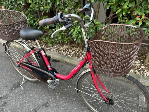東京23区配達無料　新基準　Panasonic パナソニック　ビビ　8.9Ah電動自転車☆中古☆パナ 5541