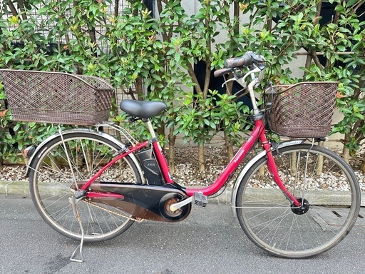 東京23区配達無料　新基準　Panasonic パナソニック　ビビ　8.9Ah電動自転車☆中古☆パナ 5541