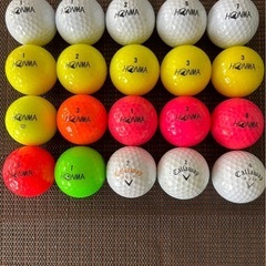 HONMA Ca l laway混合のゴルフロストボール20個