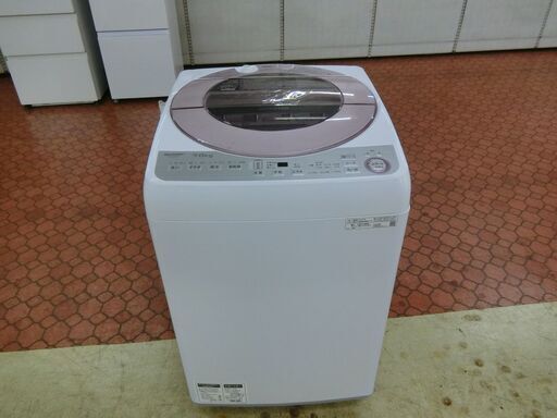 ID 535077　洗濯機7K　シャープ　２０１９年　ES-GV7C-P