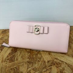 【793】ロングウォレット LANVIN ピンク