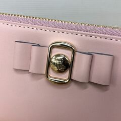 【793】ロングウォレット LANVIN ピンクの画像