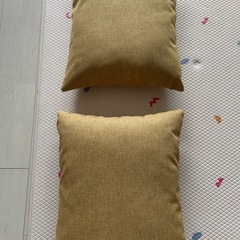 【新品未使用】ニトリ　ソファークッション×2