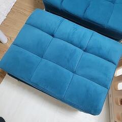 (18日まで掲載予定)1人がけ用ソファー兼ソファーベッドとしても(リクライニングします)の画像