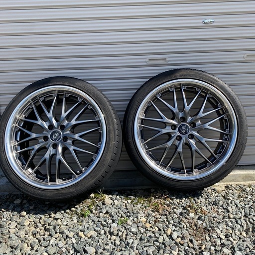 18インチ　PCD100   5穴ホイール　2本