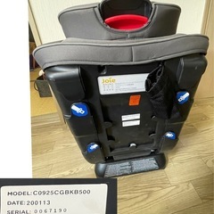 ⭐︎美品⭐︎KATOJI Joie チャイルドシート  valiant（グレーボーダー）の画像