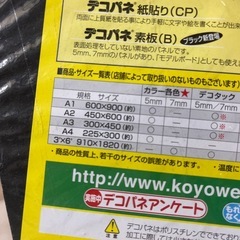 新品　デコパネ　ポリスチレンパネル2枚の画像