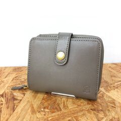 【795】コンパクトウォレット BELLES YORK グレー