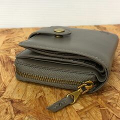 【795】コンパクトウォレット BELLES YORK グレーの画像