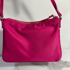 ☆値下げ☆K2410-307　kate spade リボン ショルダーバッグ ピンク 中古 汚れあり②の画像