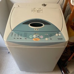 東芝　洗濯機　インバーター銀河　48L