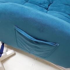 (18日まで掲載予定)1人がけ用ソファー兼ソファーベッドとしても(リクライニングします)の画像