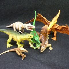 中古／USED 恐竜玩具６体セットアソート ダイナソー Dino...