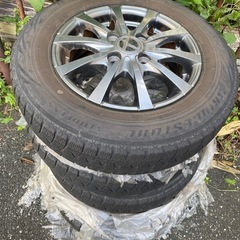 アルミホイール付きスタッドレスタイヤ【145/80R13】