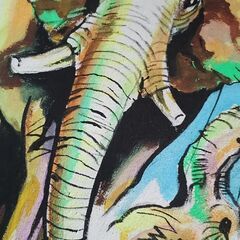 ¥0 タイのキャンバスオリジナルアート（断捨離）
