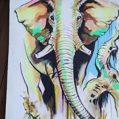 ¥0 タイのキャンバスオリジナルアート（断捨離）の画像